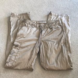 Express champagne colored pants